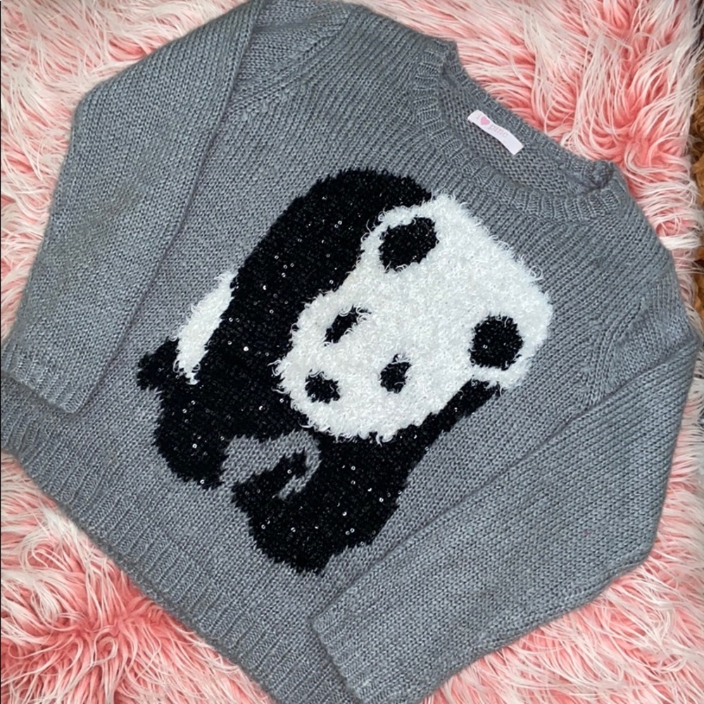Panda sweater, size large